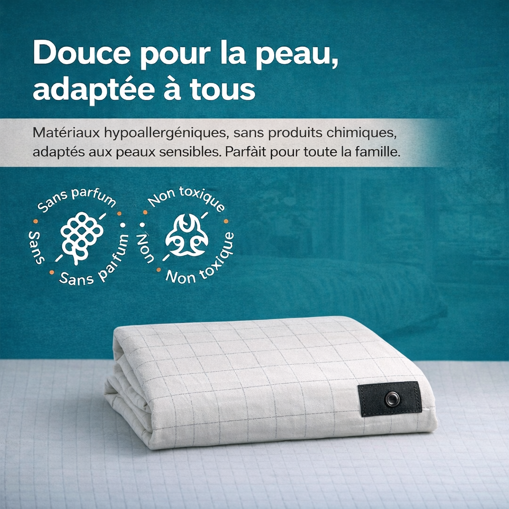 Drap de mise à la terre