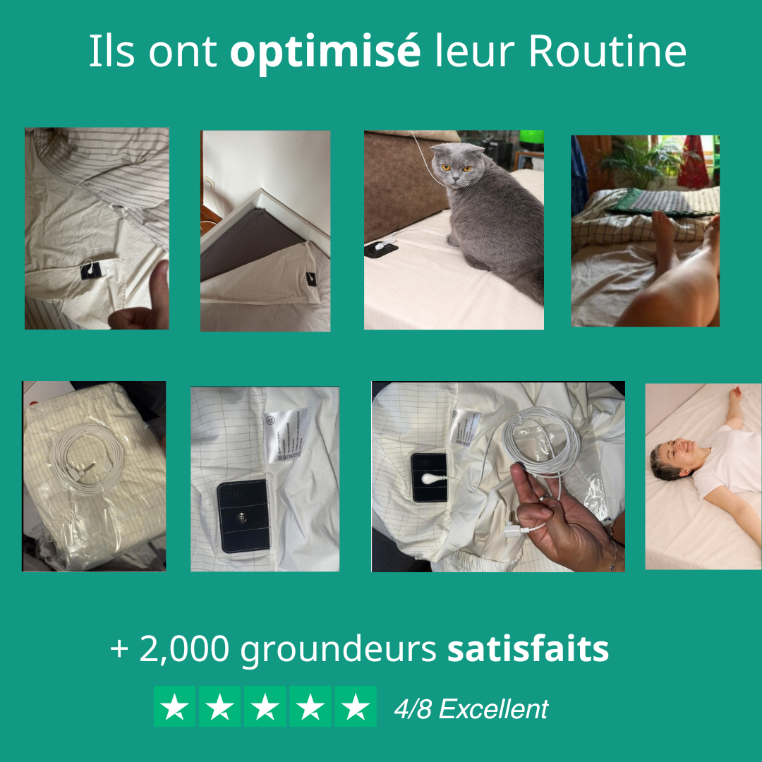Drap de mise à la terre